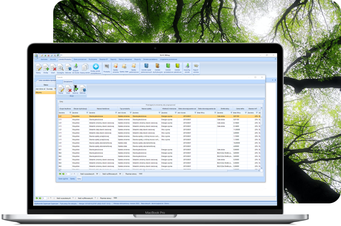euvic billing system